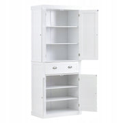 SOLID VEVOR KITCHEN CABINET 183 CM WITH DOORS, DRAWER, AND ADJUSTABLE