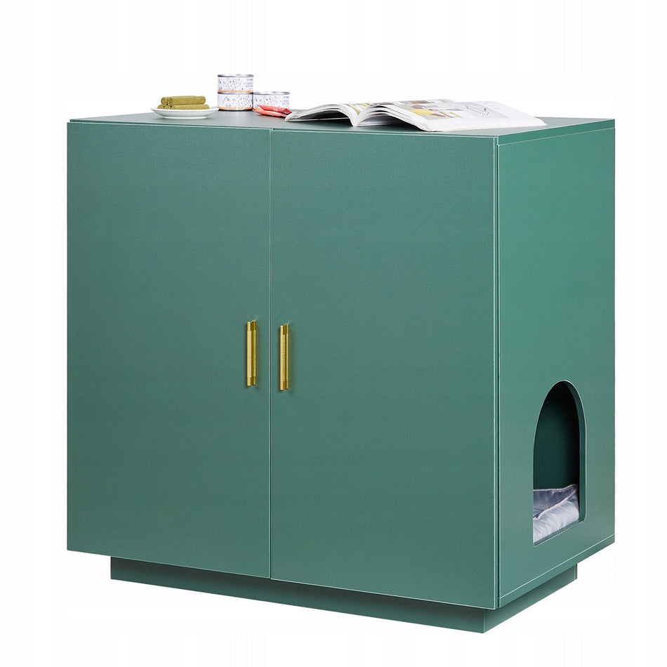 CAT LITTER BOX ENCLOSURE VEVOR WOODEN CABINET 800X500X790 MM STRONG