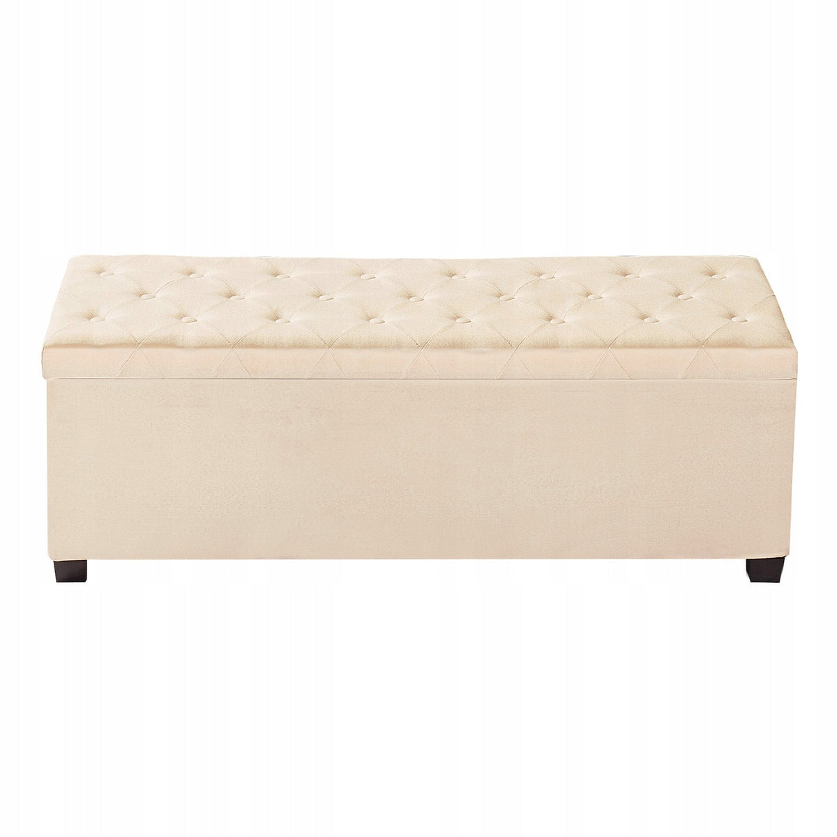 VEVOR OTTOMAN WITH STORAGE 110X40X40 CM STRONG BENCH WITH SPACE FOR
