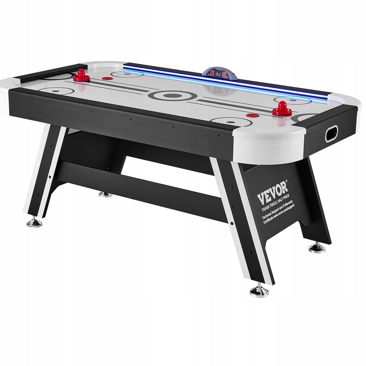 VEVOR PROFESSIONAL AIR HOCKEY TABLE 183X102X81.2CM LED POWERFUL