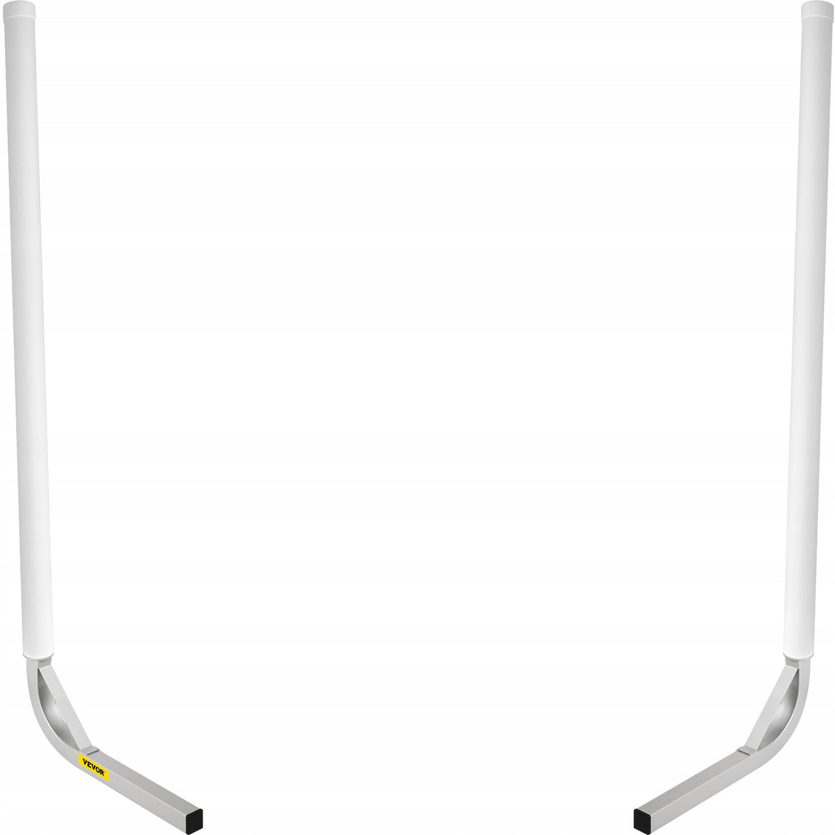 VEVOR BOAT TRAILER GUIDE-ONS 2 PCS 60 IN STEEL ADJUSTABLE PVC