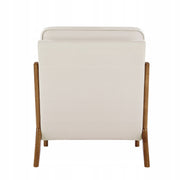 VEVOR PREMIUM ACCENT CHAIR WOODEN FRAME LINEN 150KG COMFORT