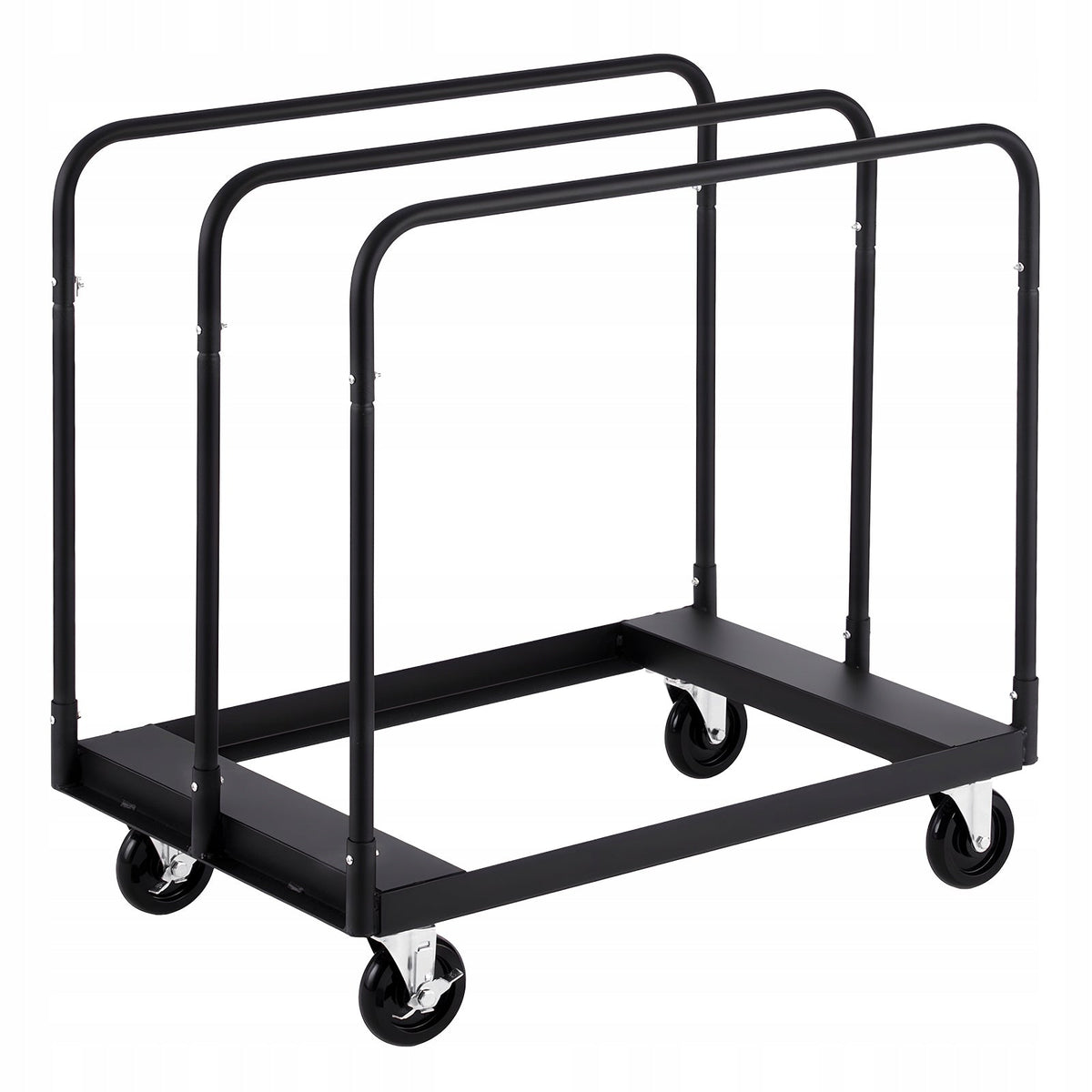 VEVOR 816 KG TRANSPORT TROLLEY 360 SWIVEL CASTORS STURDY SLAB TROLLEY