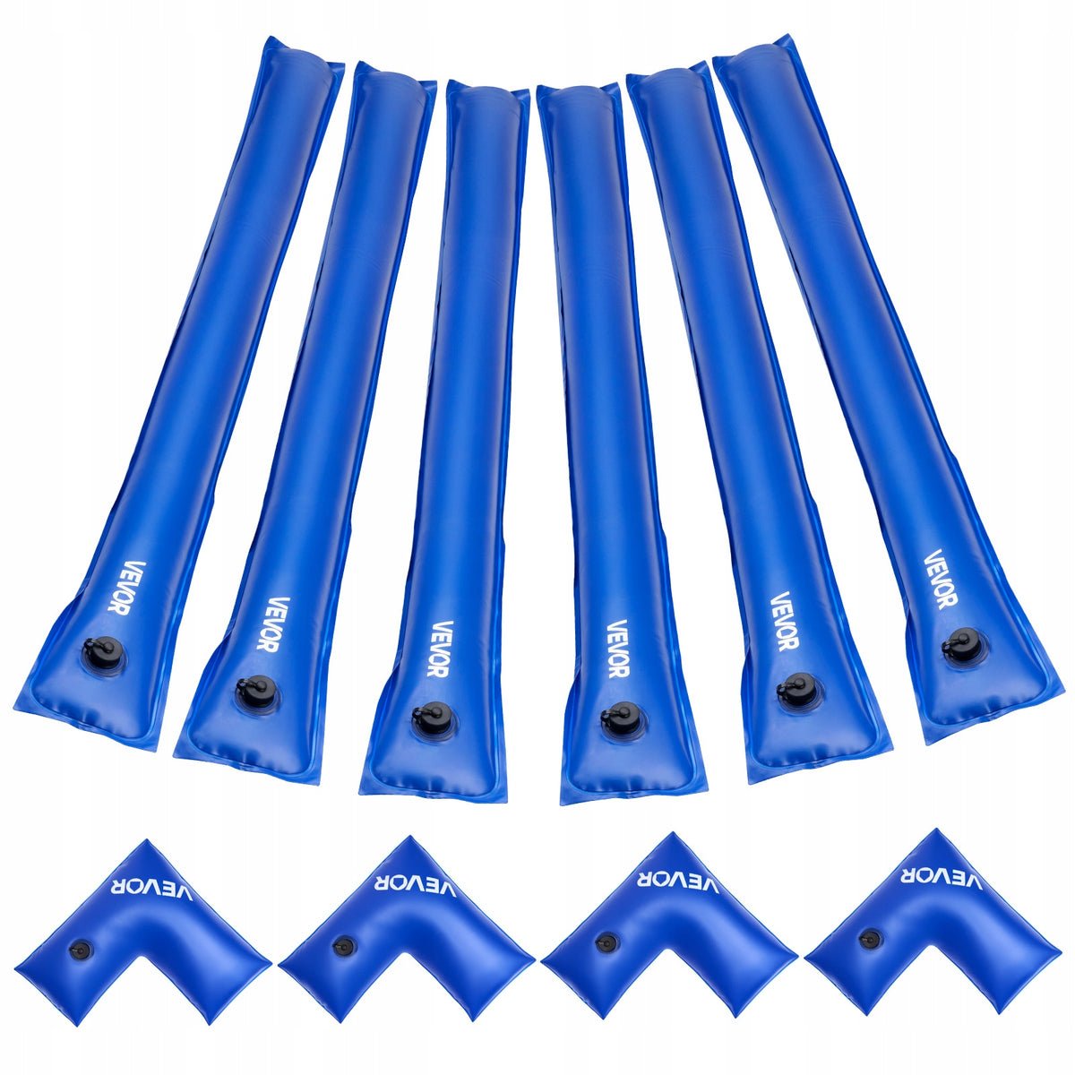 VEVOR WATER BAG SET 6 PCS 2.4M THICK PVC BEST FOR COVER