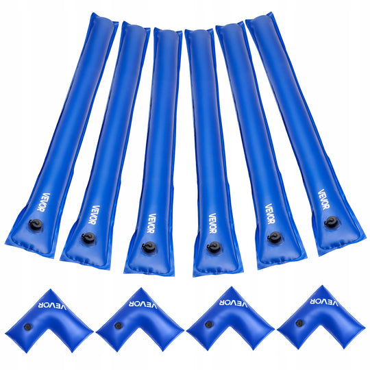 VEVOR WATER BAG SET 6 PCS 2.4M THICK PVC BEST FOR COVER