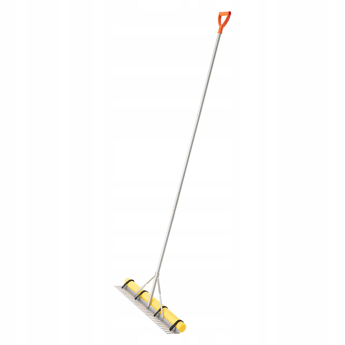 VEVOR 914MM ALUMINUM RAKE HEAD 133 INCHES STRONG LIGHTWEIGHT FOR GARDEN