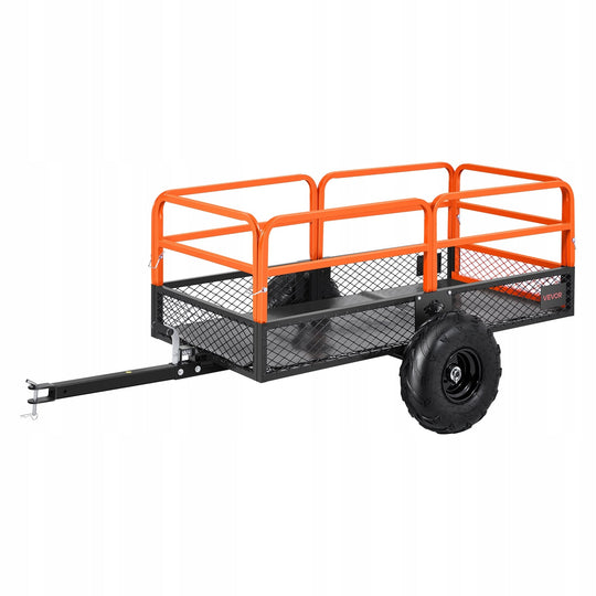 VEVOR DUMP TRAILER 725 KG 22 CU FT STEEL ATV UTV STRONG SOLID