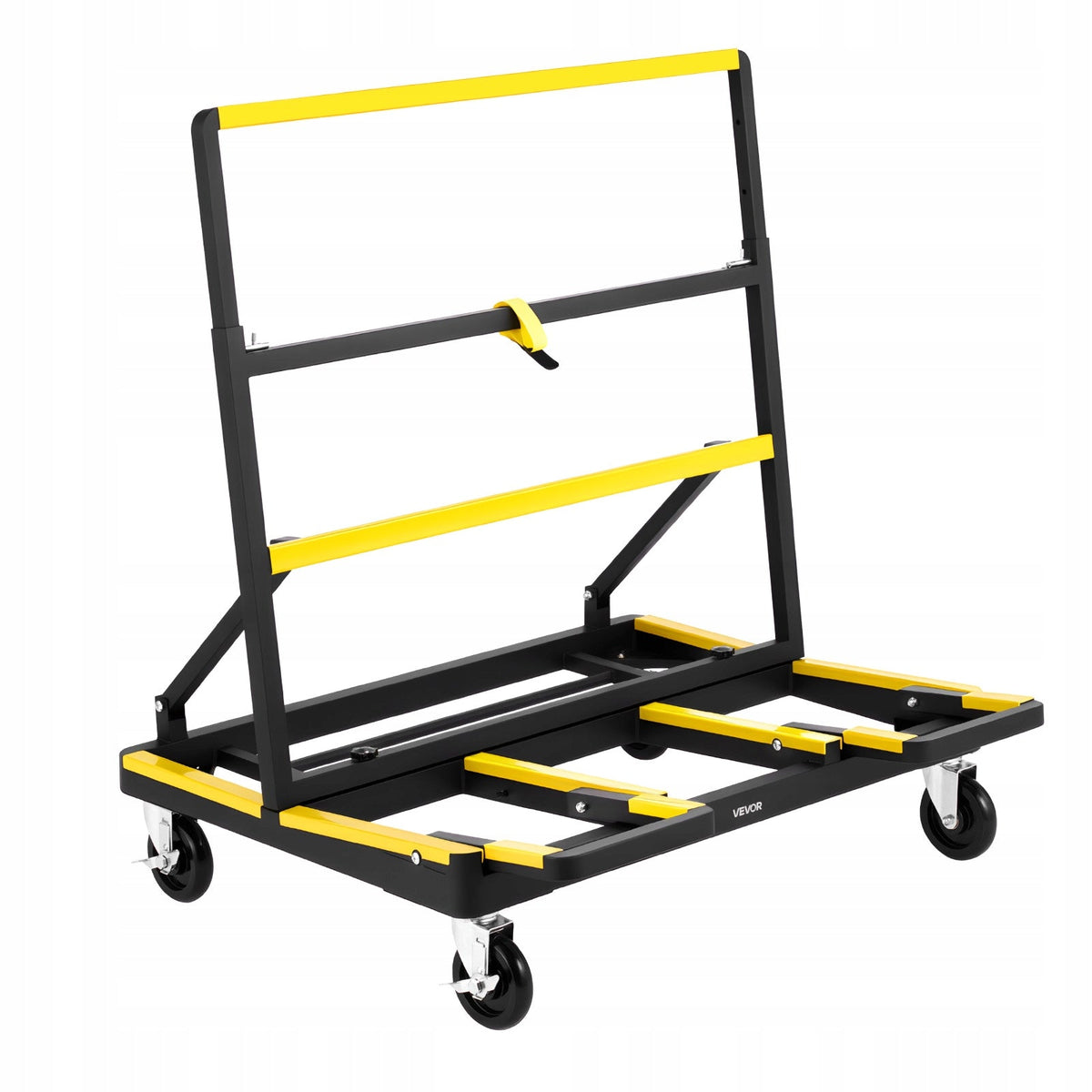 VEVOR PANEL CART 816 KG CAPACITY FOLDING TRANSPORT WITH 4 WHEELS