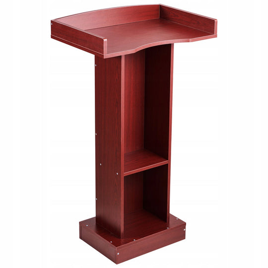 WOODEN LECTERN VEVOR 105 CM LAPTOP DESK WITH WIDE SURFACE