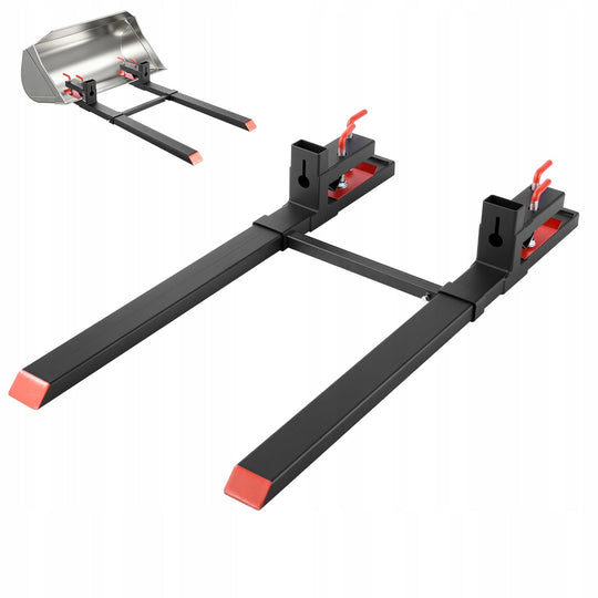VEVOR PALLET FORKS 1814 KG CAPACITY ADJUSTABLE STABILIZER SOLID