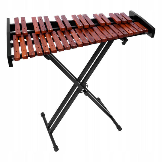 PROFESSIONAL WOODEN GLOCKENSPIEL 37 NOTES WITH ADJUSTABLE STAND