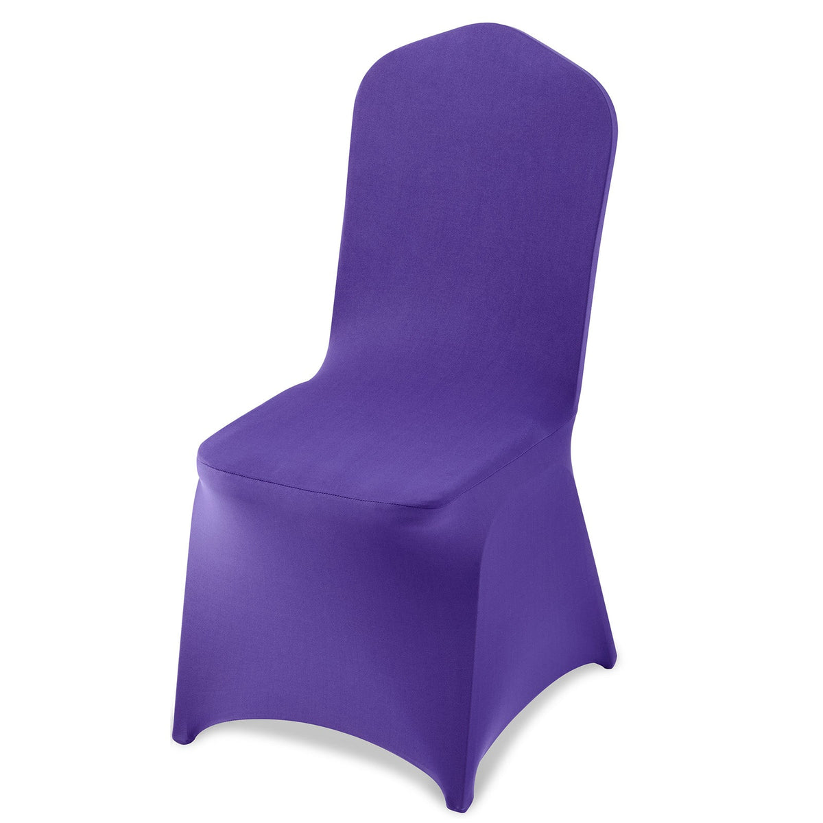VEVOR CHAIR COVERS 50 PCS PURPLE STRETCH WASHABLE FOR PARTIES