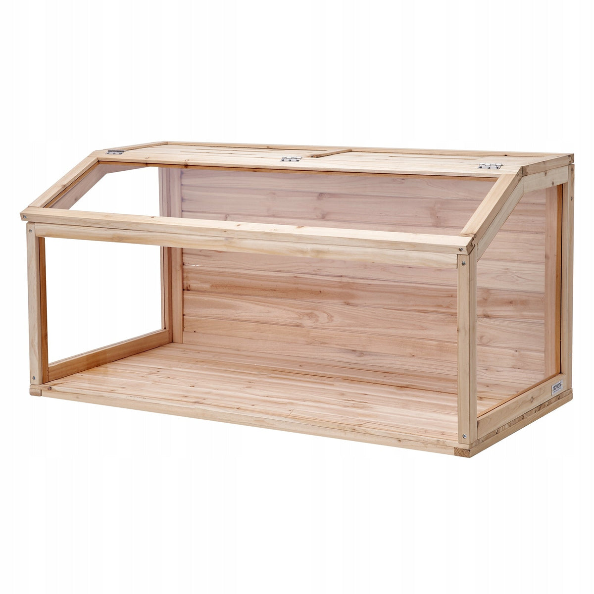 VEVOR WOODEN HAMSTER CAGE 270 DEGREE VIEW 40IN STURDY & EASY