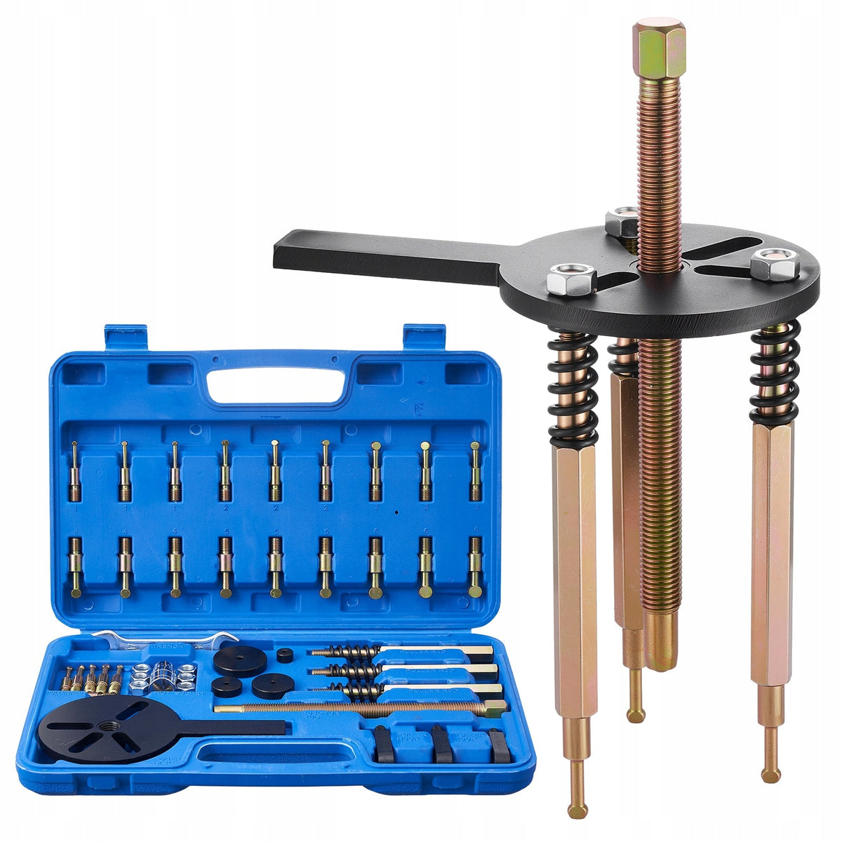 VEVOR 36-PIECE BEARING PULLER SET HEAVY-DUTY HOOK PULLER 3-JAW
