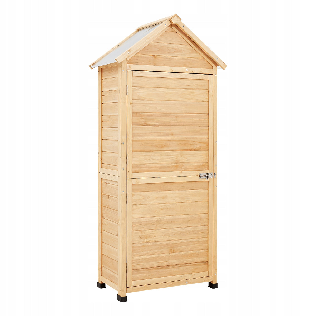 VEVOR GARDEN SHED 710X455X1600MM WOODEN GARDEN CABINET ROBUST