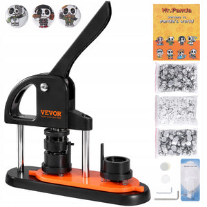 PROFESSIONAL VEVOR BUTTON MAKER 25MM 500 PCS BUTTON PRESS