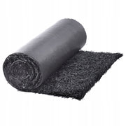 VEVOR RUBBER MULCH 2.44X0.56M GARDEN PATH MAT DURABLE BLACK
