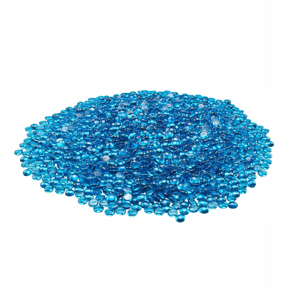 VEVOR FIREPROOF GLASS 9KG GLASS STONES MARINE BLUE 19MM