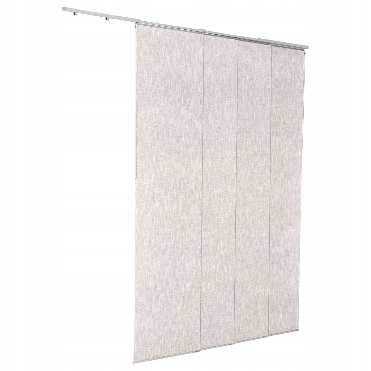 VEVOR BLACKOUT CURTAINS EXTENDABLE TRACK 116-218 CM 4 PREMIUM PANELS