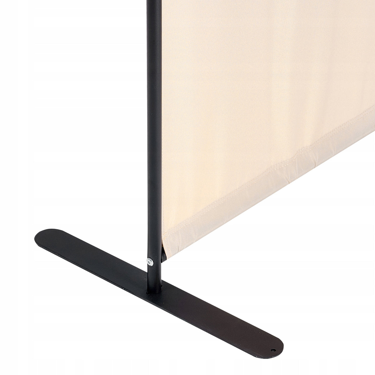VEVOR 6-PANEL FOLDING ROOM DIVIDER STRONG FRAME BEIGE 3110X1805X450MM