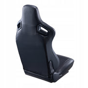 VEVOR PROFESSIONAL RACING SEAT 2 PCS ADJUSTABLE COMFORTABLE PVC LEATHER