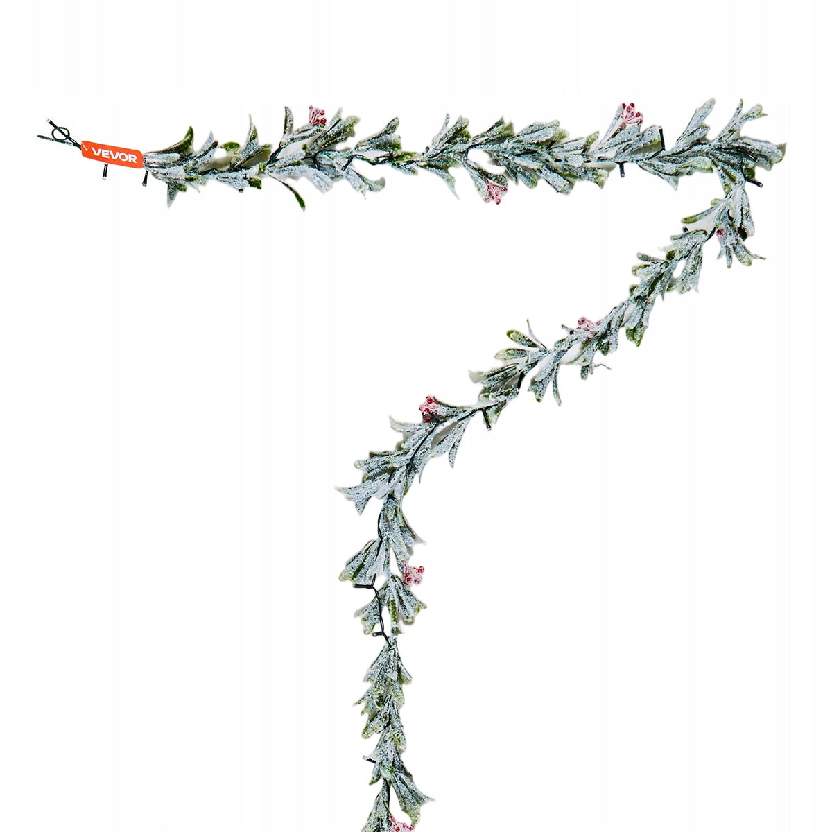 VEVOR CHRISTMAS GARLAND 2.7M GREEN PINE LED WATERPROOF REALISTIC