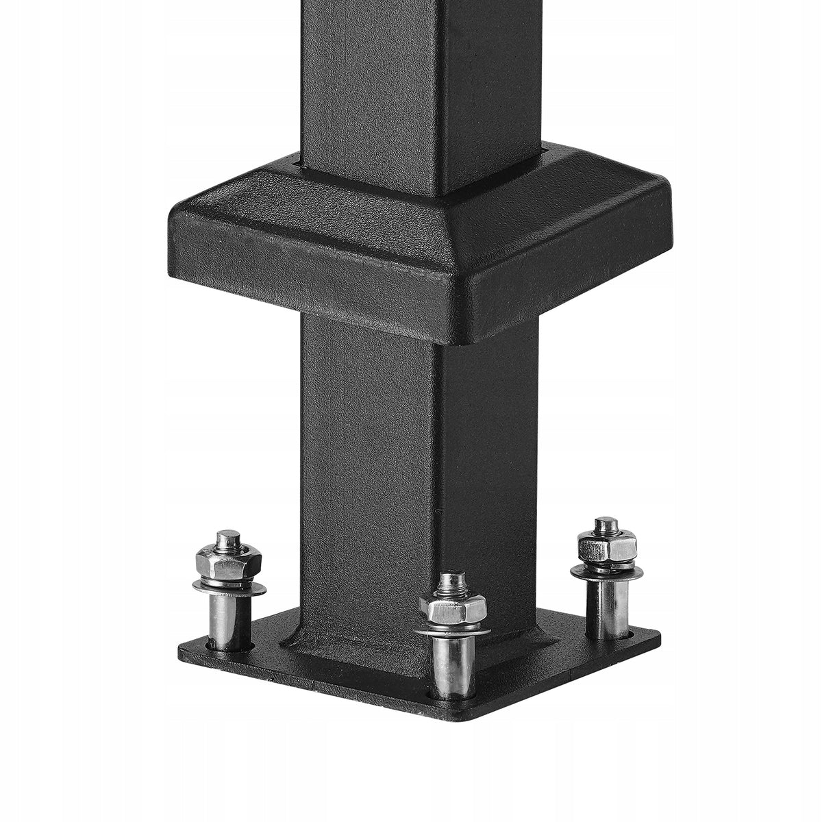 VEVOR 2-3 STEP OUTDOOR STAIR RAILING HEAVY-DUTY STEEL KIT