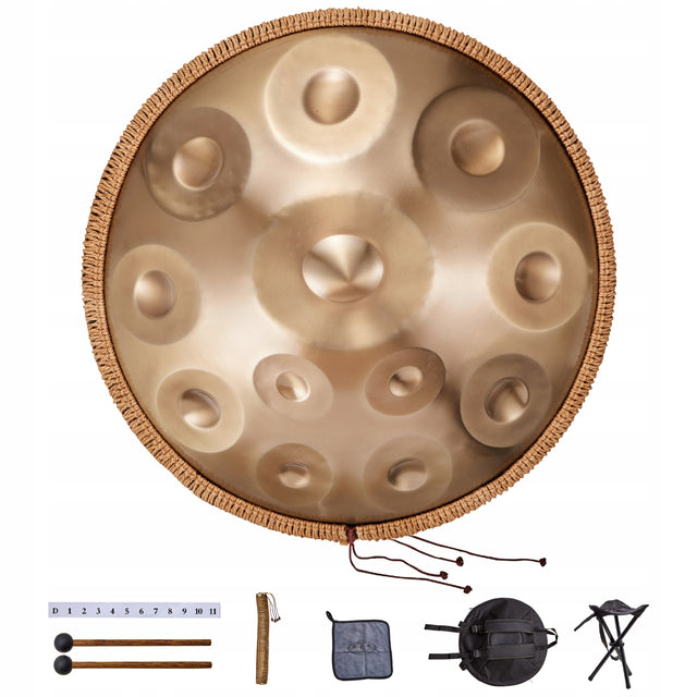 VEVOR HANDPAN 55 CM 12 NOTE D MINOR HAND DRUM PERCUSSION INSTRUMENT