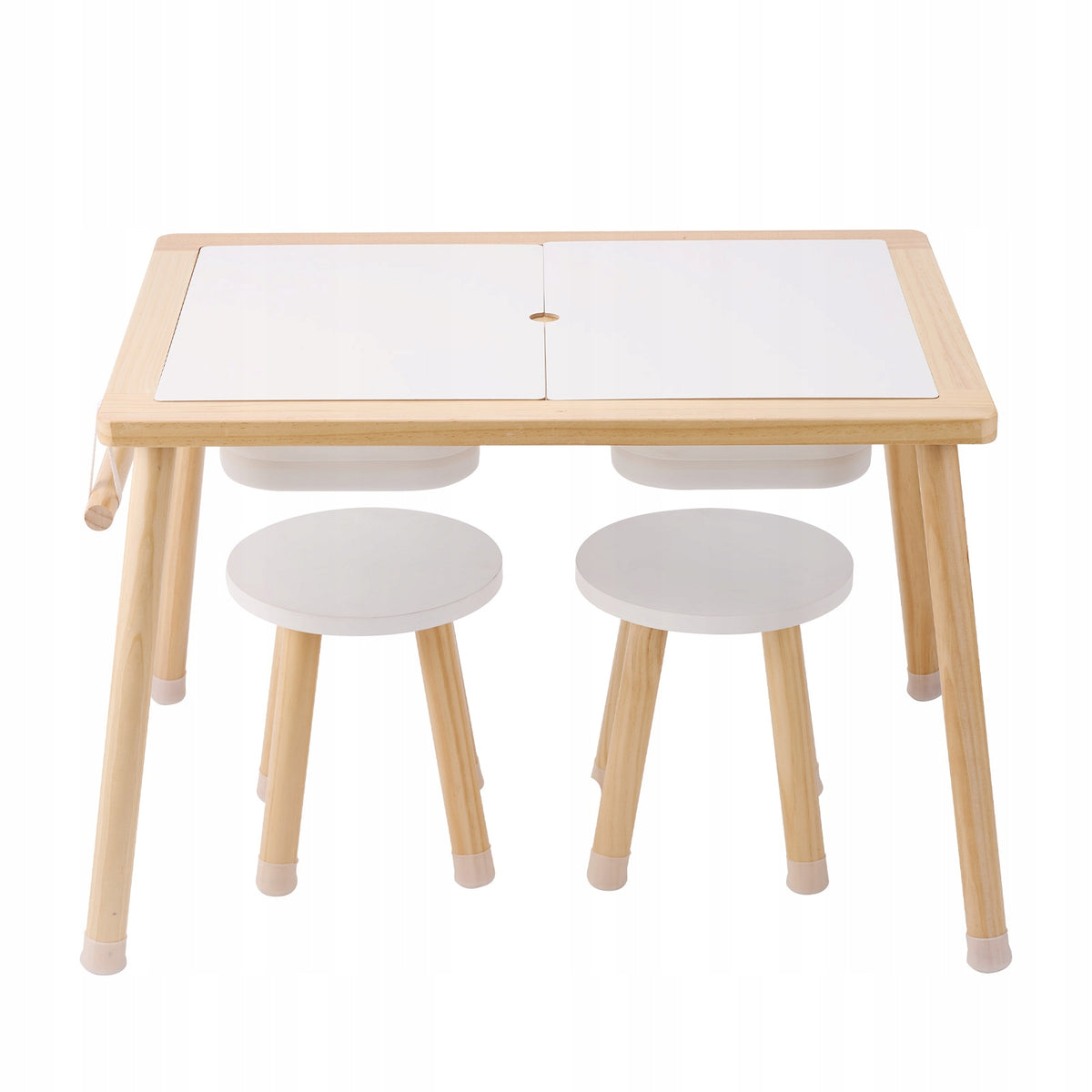 PREMIUM SENSORY SET VEVOR SAND AND WATER PLAY TABLE 2 STOOLS