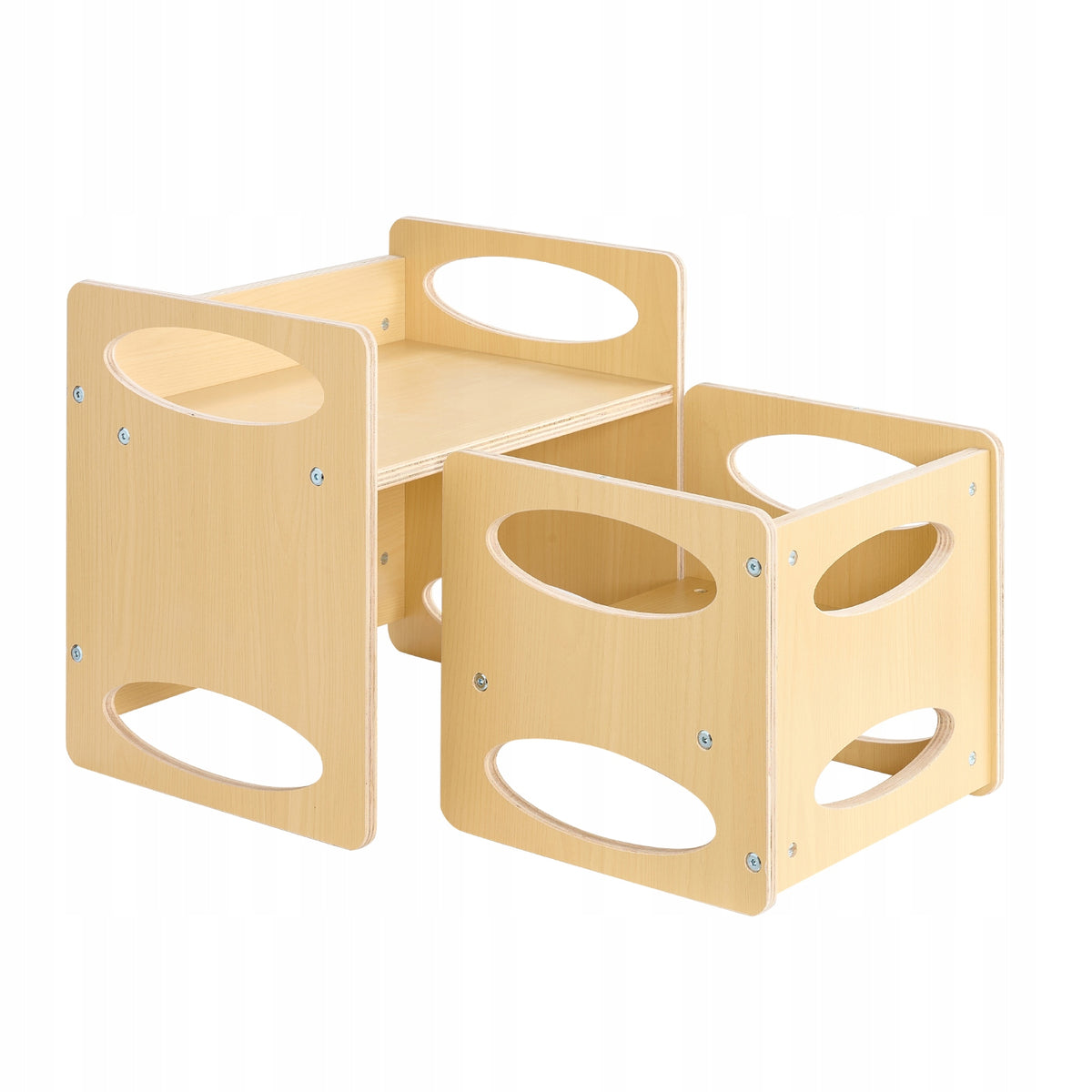 VEVOR PREMIUM MONTESSORI ADJUSTABLE TODDLER TABLE AND CHAIR SET