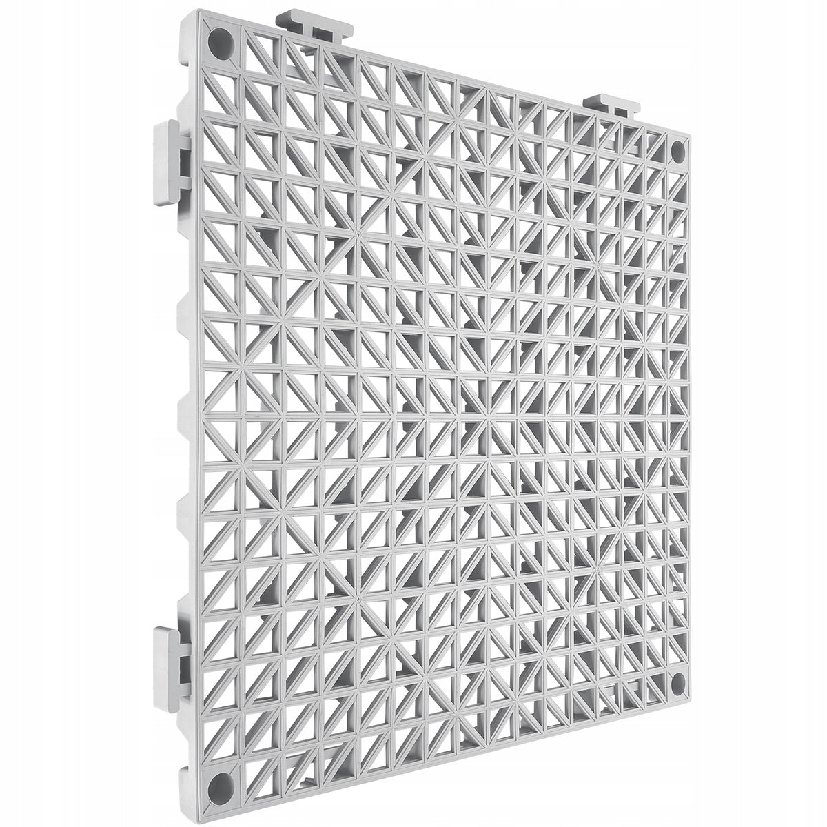 VEVOR INTERLOCKING HEAVY-DUTY FLOOR TILES 12 PCS PVC NON-SLIP