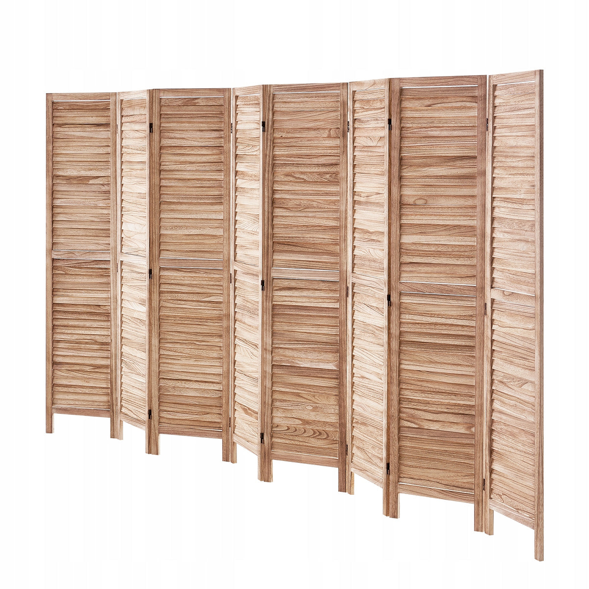 VEVOR 8-PANEL WOODEN FOLDING ROOM DIVIDER STURDY TOP QUALITY