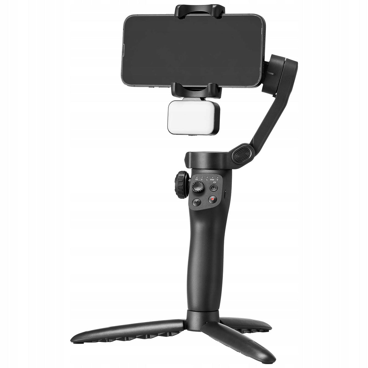 VEVOR PROFESSIONAL 3-AXIS GIMBAL STABILIZER FOR SMARTPHONES WITH LIGHT