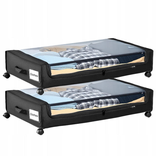 VEVOR UNDER BED STORAGE BAGS 2PCS OXFORD FABRIC STRONG