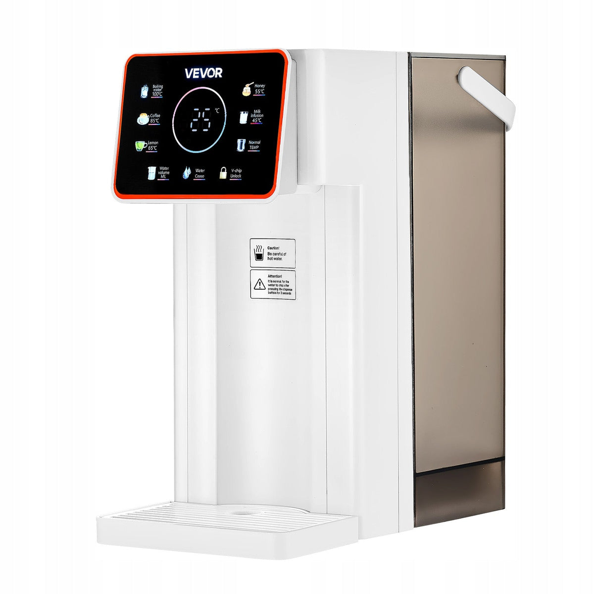VEVOR 3L WATER HEATER BOILING WATER DISPENSER 6 TEMPERATURES 8 POWER LEVELS POWERFUL