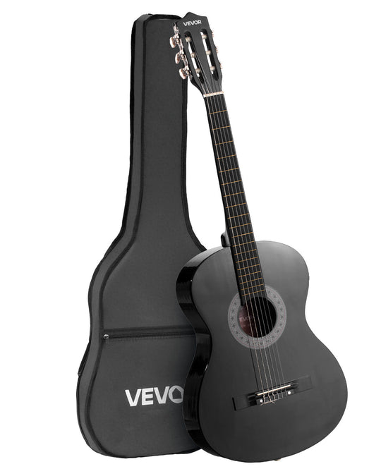 VEVOR 38 INCH 960 MM CONCERT GUITAR WOODEN STARTER KIT BEST