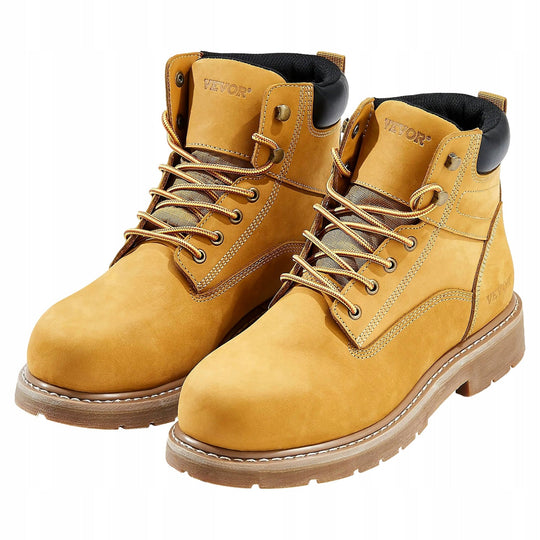 VEVOR STEEL TOE WORK SHOES US 10.5 MEN'S WATERPROOF FOOTWEAR