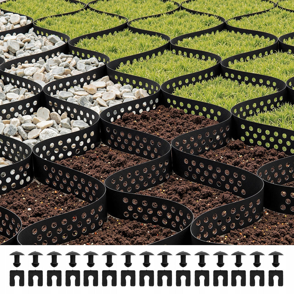 VEVOR GRAVEL GRID 50 MM LAWN GRATE 5200X2700 MM STRONG AND DURABLE