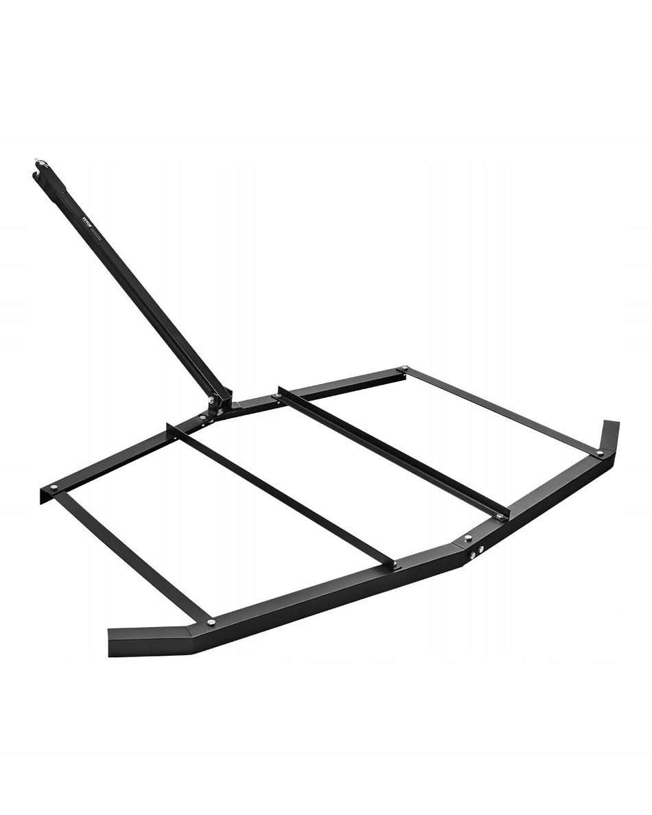 VEVOR TOW-BEHIND HARROW 183X198X11 CM STEEL DRIVEWAY LEVELER Q235 HEAVY-DUTY