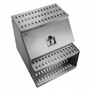 VEVOR SADDLEBAG STEP BOX TOOL BOX 610X695X645 MM ALUMINUM