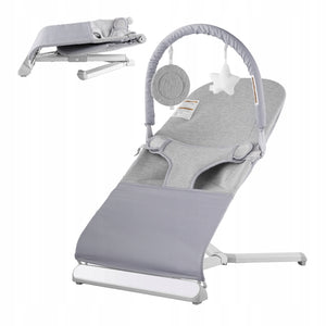 VEVOR BABY BOUNCER FOLDING CHAIR 2 RECLINE POSITIONS STRONG