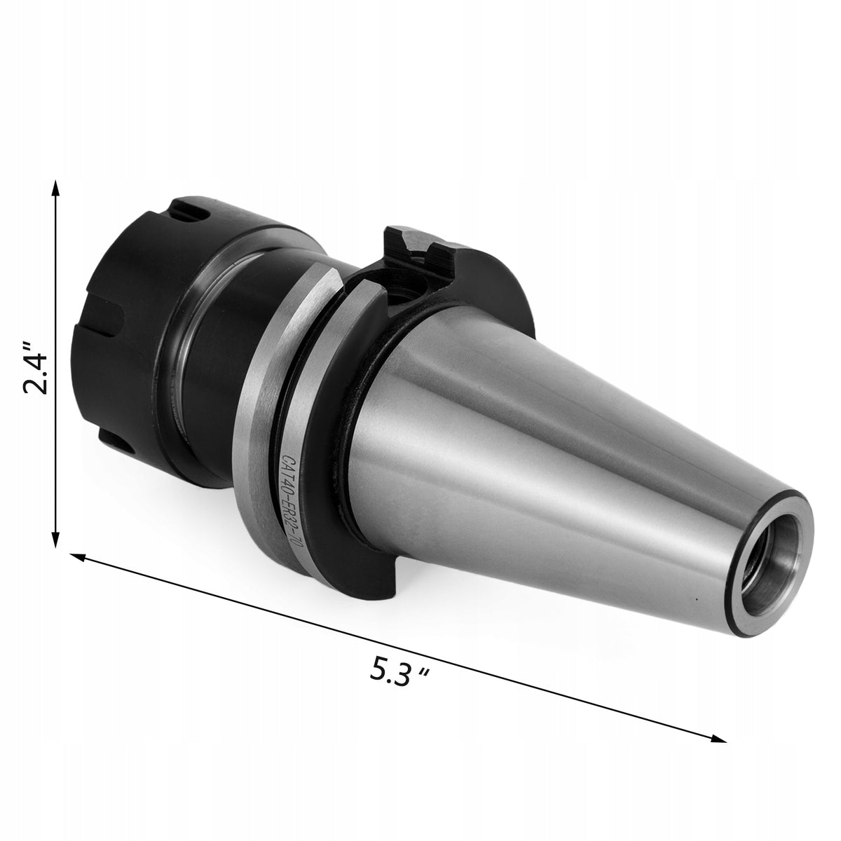 VEVOR COLLET CHUCK SET 5-PIECE CAT40 ER32 2.75 INCH PRECISION