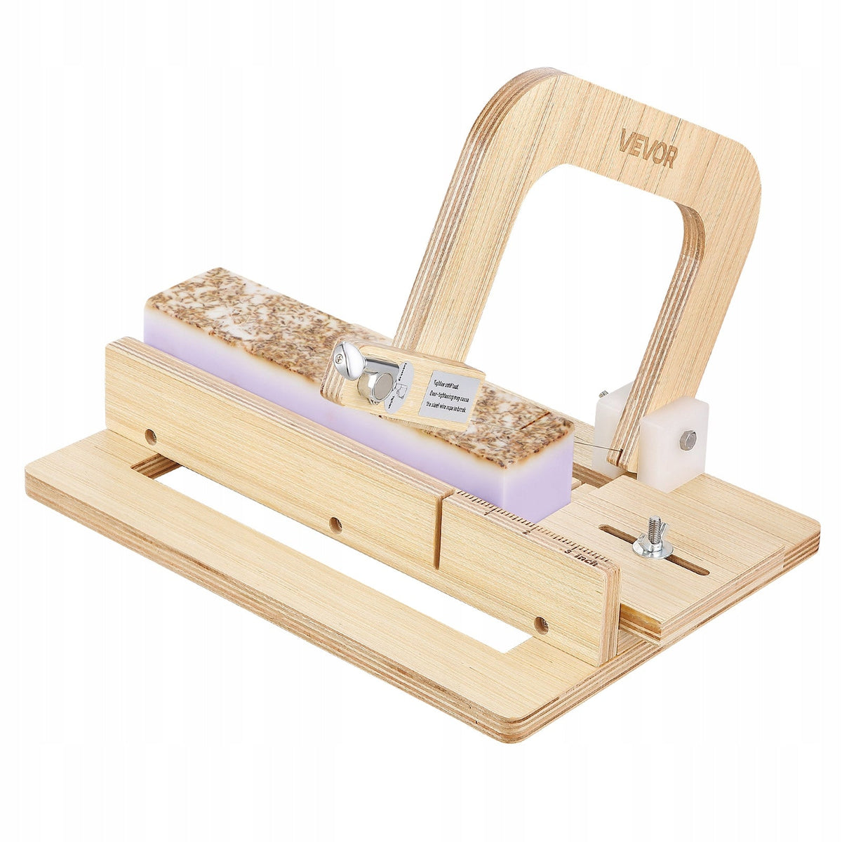PROFESSIONAL VEVOR SOAP CUTTER ADJUSTABLE THICKNESS SOLID WOODEN