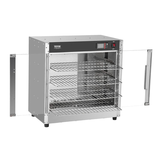 FOOD WARMER VEVOR HOT BOX 4-TIER ADJUSTABLE TEMPERATURE