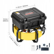 PROFESSIONAL PIPE INSPECTION CAMERA VEVOR 30M SELF-LEVELING 9-INCH HD