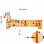VEVOR KIDS' ACTIVITY WALL FOR AGES 3-12, 12 PREMIUM MONTESSORI GAMES