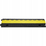 VEVOR SET OF 5 2-CHANNEL CABLE PROTECTOR RAMP STRONG TPU TPR