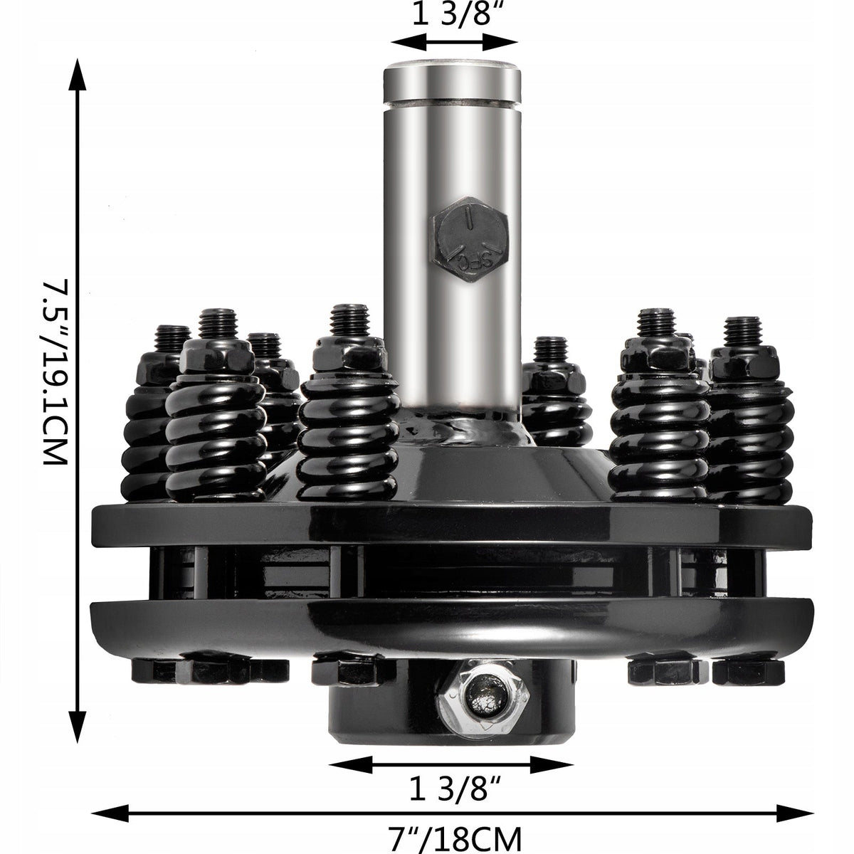 VEVOR SAFETY CLUTCH FOR PTO SHAFT 1 3/8 900 NM ADJUSTABLE STRONG