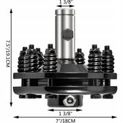 VEVOR SAFETY CLUTCH FOR PTO SHAFT 1 3/8 900 NM ADJUSTABLE STRONG