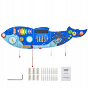 VEVOR ORCA ACTIVITY WALL EDUCATIONAL BOARD 12 PREMIUM MONTESSORI GAMES